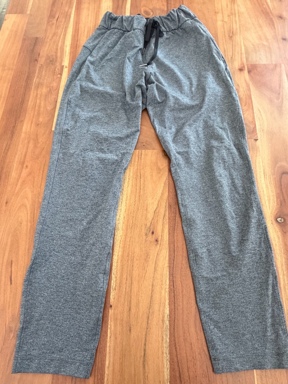 Lululemon On The Fly Pant 4 Womens Heathered Gray Full-On Luxtreme
